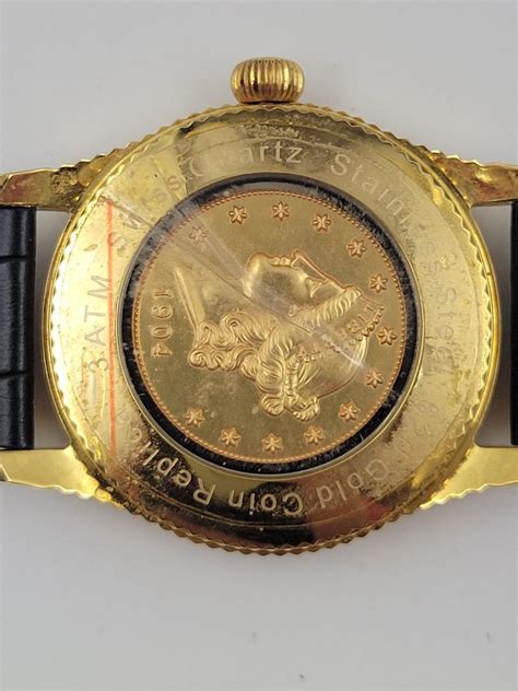 croton 1904 20 gold coin replica watch|Croton $20 Gold Coin Replica Watch in Mahopac .